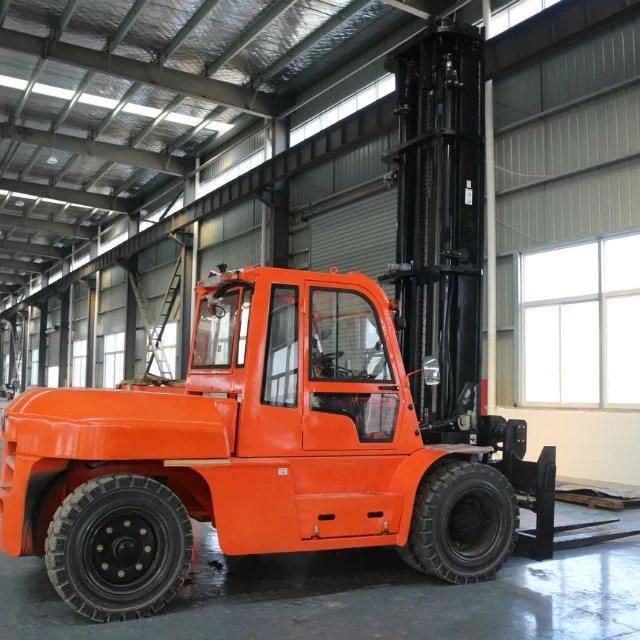 10ton Diesel Forklift Truck with Frok Positioner