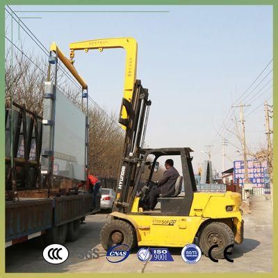 Spare Parts Glass Transport Using Crane Arm with ISO Standard