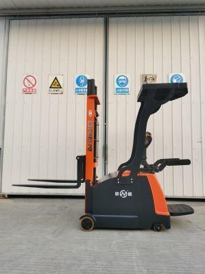 Bubble Bag and Plastic Film 1000kg 1500kg 2000kg Stacker Stand-on Counterbalance Forklift