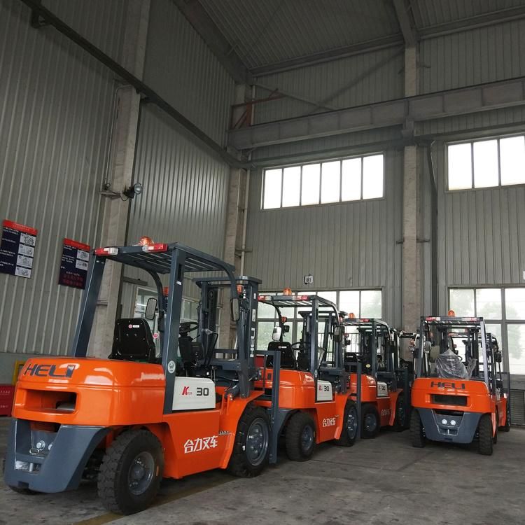 China Cheap Price Heli Hydraulic 3ton Diesel Forklift Cpcd30 for Sale