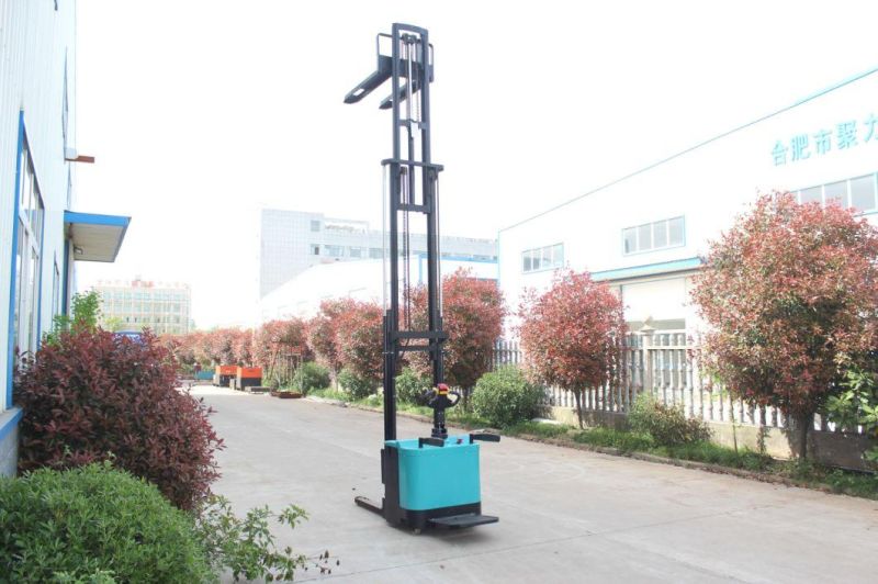Best Seller in Europe with High Cost Performance 2ton Battery Pallet Stacker