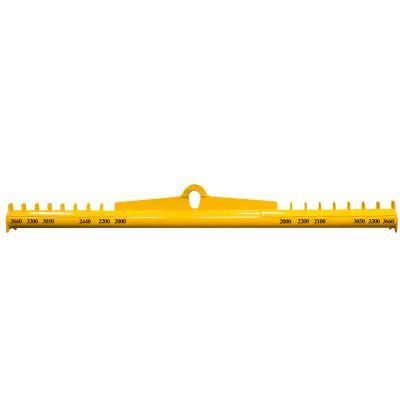Heavy Duty 6m Large Glass Size Yellow Color Spreader Bar Lifting Beam