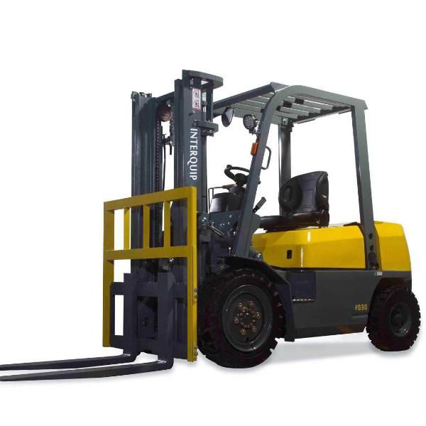 Optional Attachment Four Wheels 2000kg Diesel Forklift Truck with Automatic Transmission