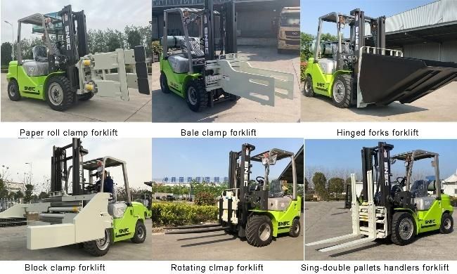 New Diesel China Forklifts Brands Snsc 3ton 4.8m Container Mast Forklift with Japan Engine