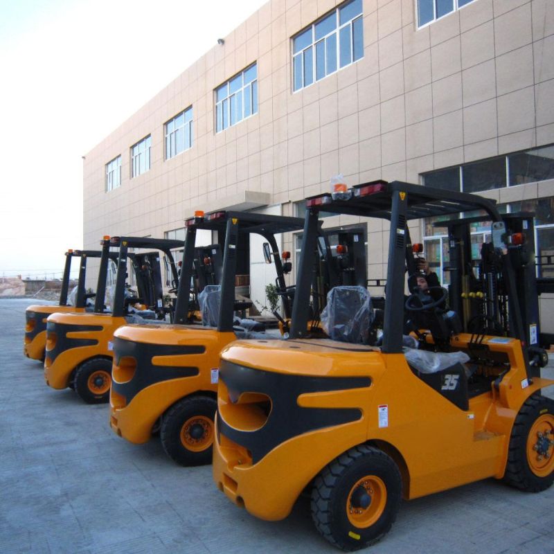 3.5 Ton Diesel Forklift Huahe Hh35z for Widely Use