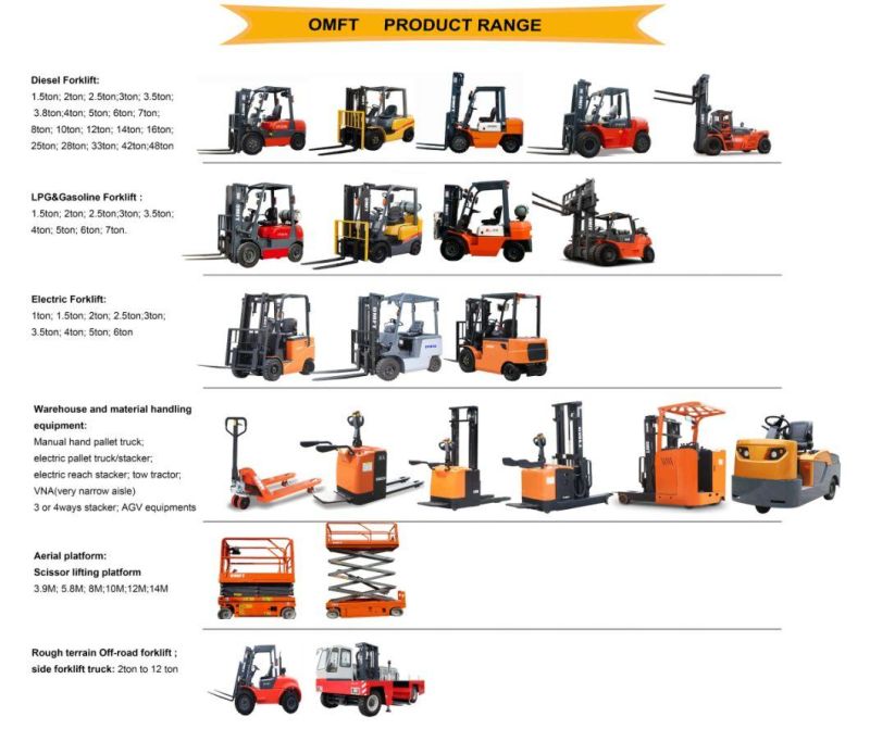 2.5ton 2ton 1.5ton 1ton 3ton 3.5ton Electric Forklift Truck Battery Forklift Lifting Height 3000mm 350mm 4000mm 4500mm 5000mm 5500mm 6000mm