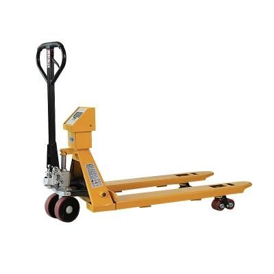 Weighing Scale Hydraulic Pallet Jack Manual Hand Pallet Truck with Printer