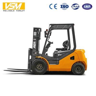1.5-3.5 Ton Diesel Forklift Truck, Duplex Mast Lifting Height 3m