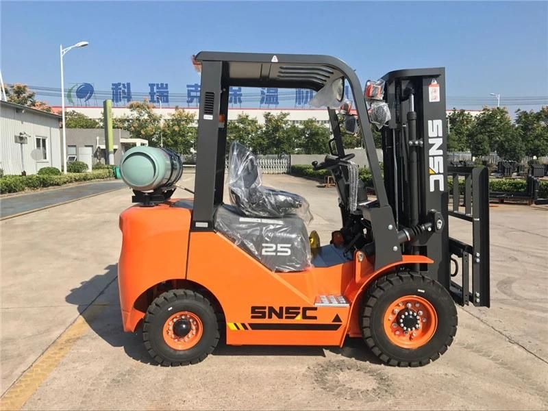 New Brand Snsc LPG Gas Powered Fork Lift 2500kg