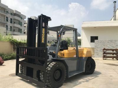 CE Certificate Import Engine 10t Diesel Forklift with Side Shift