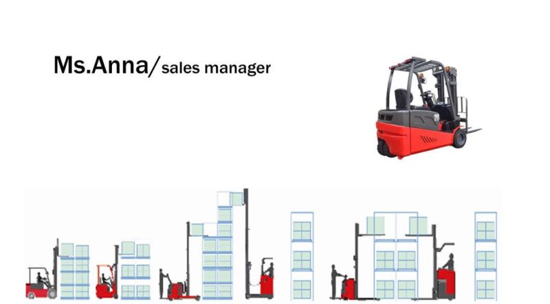 Handling Long Steel Pipes 2.5ton Electric Sideloader Forklift