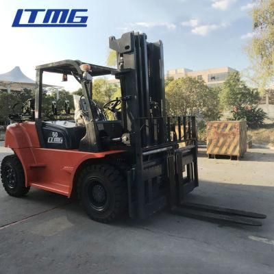 5 Ton 6 Ton 7 Ton LPG Forklift with Triplex Mast and Side Shifter