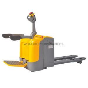 Best Quality 2500kg Capacity Rider Type Electric Pallet Truck