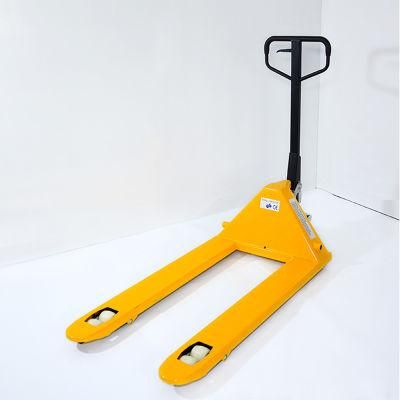 2500kg Loading Capacity Manual Hydraulic Hand Pallet Truck with PU Wheel