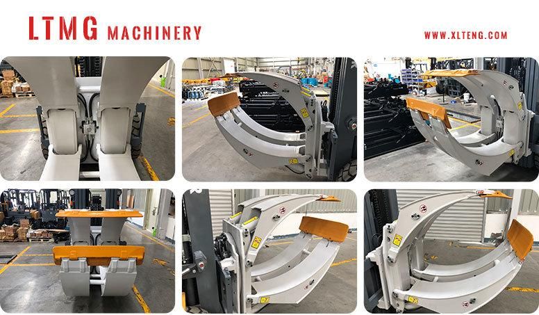 Ltmg Hydraulic Forklift 3 Ton 3.5 Ton Diesel Forklift with Paper Roll Clamp