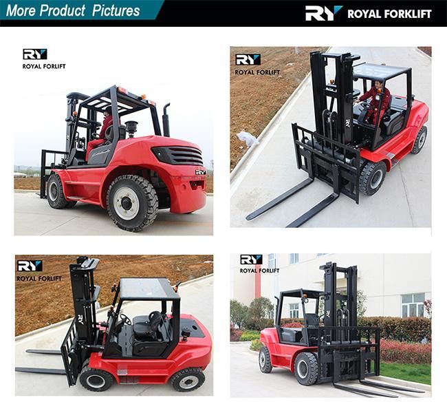 5.0 Ton Heavy Duty Diesel Forklift Truck Lift Truck