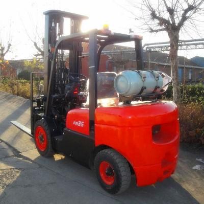 3.5 Ton Gasoline LPG Forklift Truck Cpqd35fr Model