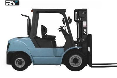 Royal Mino 5 Ton Diesel Forklift with Mitsubishi S6s Engine