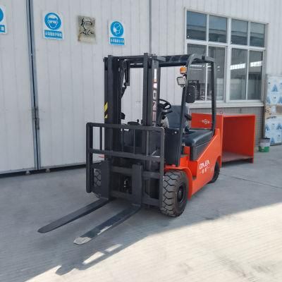 Adjustable 3000~5000mm Jiangmen 4 Wheels Forklift Cpdd