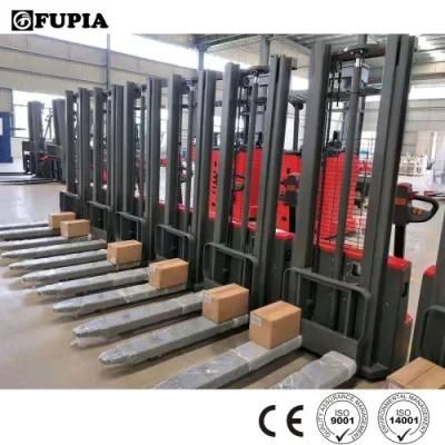Durable CE Certified Straddle Pallet Stacker 1.5 Ton Hyundai China Stacker Forklift Price