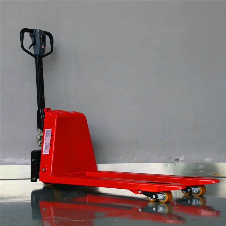 1800kg Entry Level Light Weight Semi Electric Pallet Jack