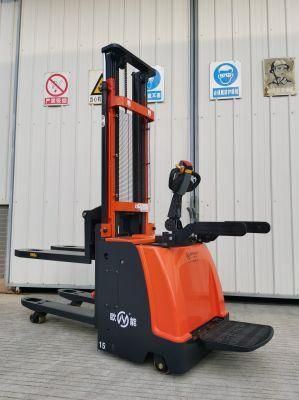 Stacker AC Motor Onen 2.5m Height Battery Double Pallets Forklift