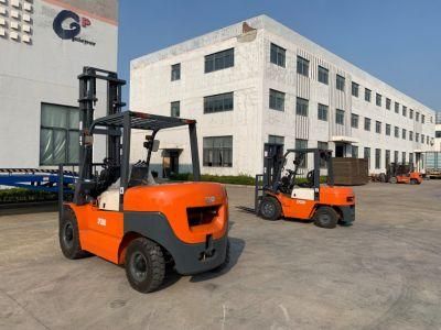Pneumatic New Gp Export Standard Container Diesel Mini Forklift Truck
