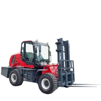 Rough Terrain Forklift with 2.5 Ton Load Capacity Forklift Price