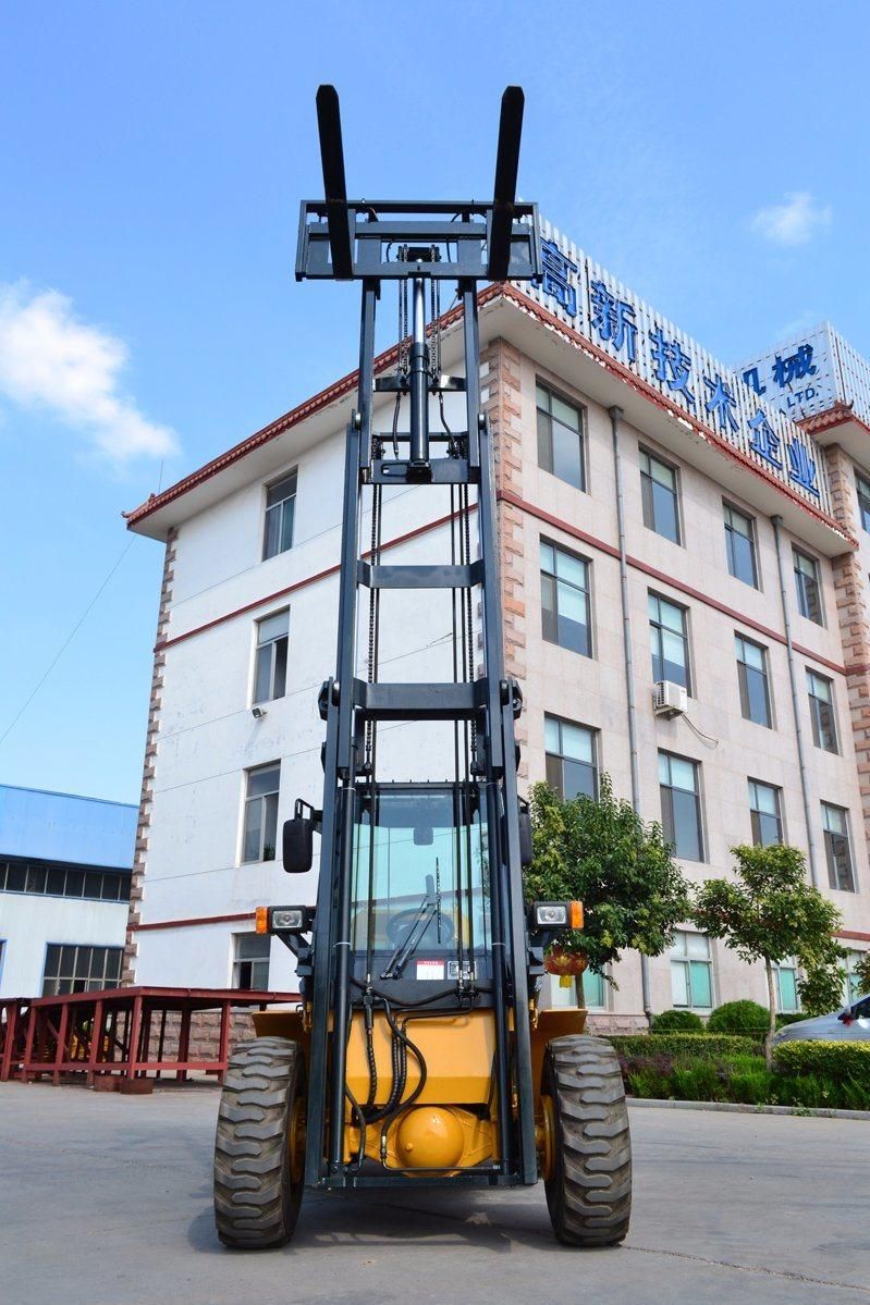 Container Forklift 4X4 Drive All Wheel Drive Forklift