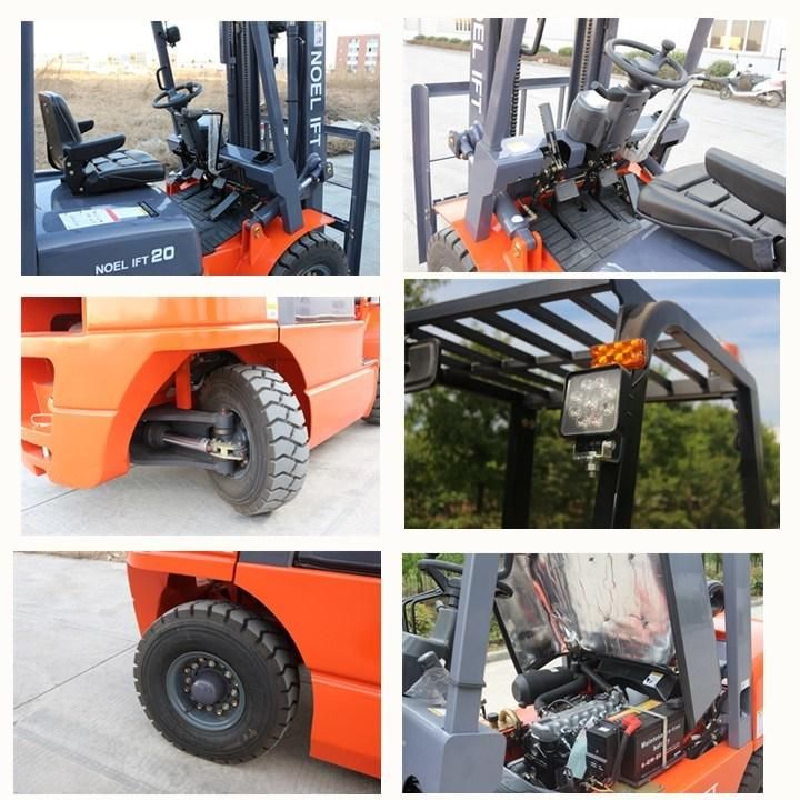 3t Diesel Forklift with Bale Clamp Attachmentsuper Quality Diesel Forklift