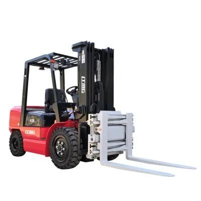 Forklift in Argentina Montacarga 4 Ton Forklift with Rotating Fork Clamp
