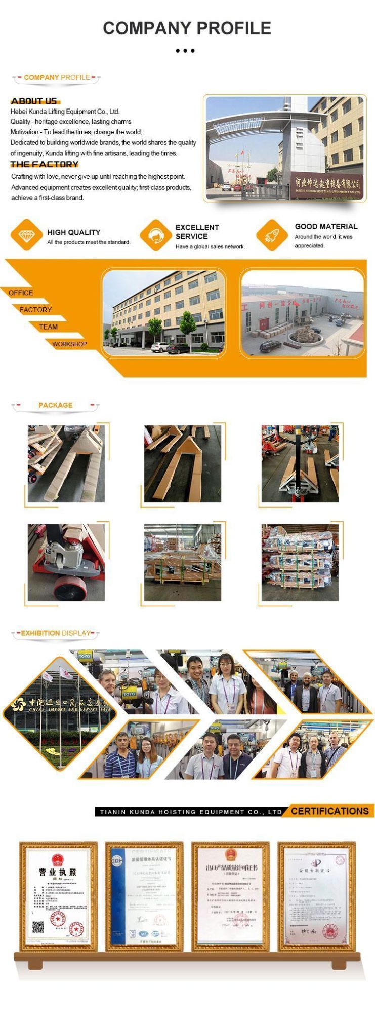 Hot Sale 2.5 Ton 2000kg Economic Design Pallet Truck Hand Pallet Truck Jack