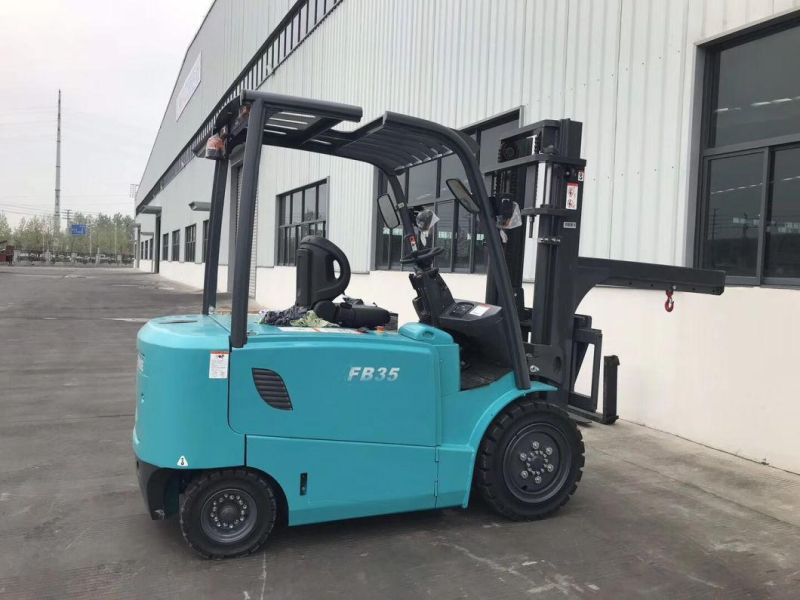 2000kg Forklift with Battery Electric, 2ton Min Electric Forklift Truck
