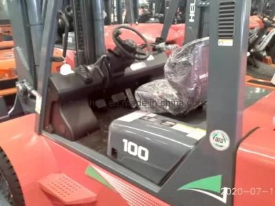 Diesel Power Forklift Truck 10ton Heavy Duty Cargo Forklift