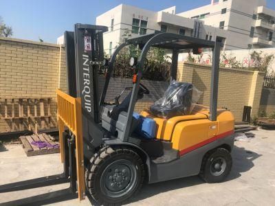 Mini Counterbalanced 2500 Kg Diesel Forklift with Japanese Isuzu Engine