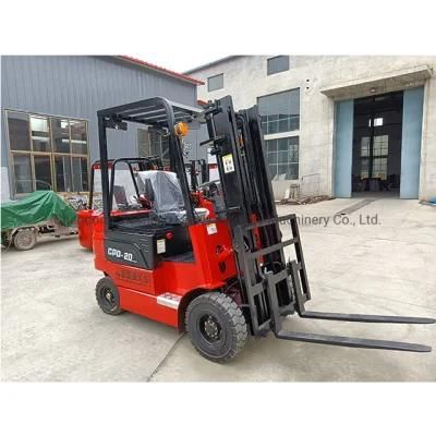 Logistics Transportation Driving Electric Forklift Truck