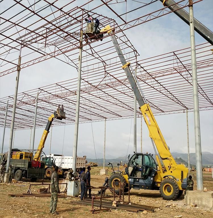 5tons Capacity Telehandler From China, 14m Telescopic Handler 3.5 Ton Telehandler Xc6-3514K 17m 5tons Telehandler for Sale, Diesel Telescopic Forklift Truck