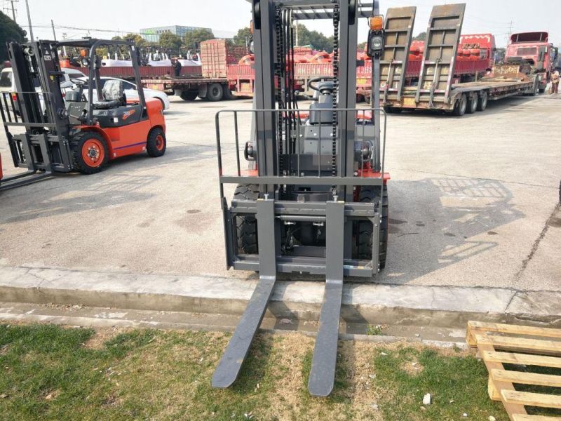 Lifting Equipment 3 Three Triple Stage Mast Forklift Fd30t