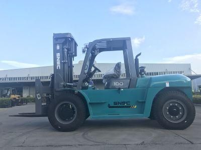 10m Lifitng Capacity Forklift Truck with Fork Positioner