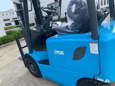 Hot-Selling 1.5t 1.8t 2 T Curtis Controller Electric Forklift with Max. Lift Height (CPD20)