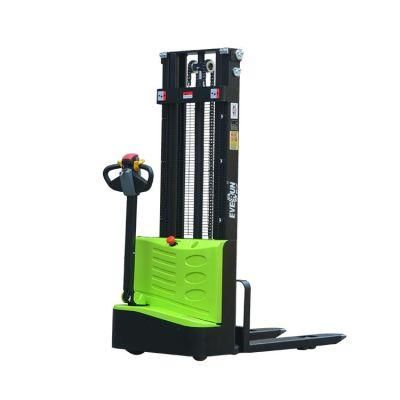 EVERUN ERES1525JB 1.5ton Construction Equipment Machinery all rough terrain outdoor portable mini small electric pallet stacker