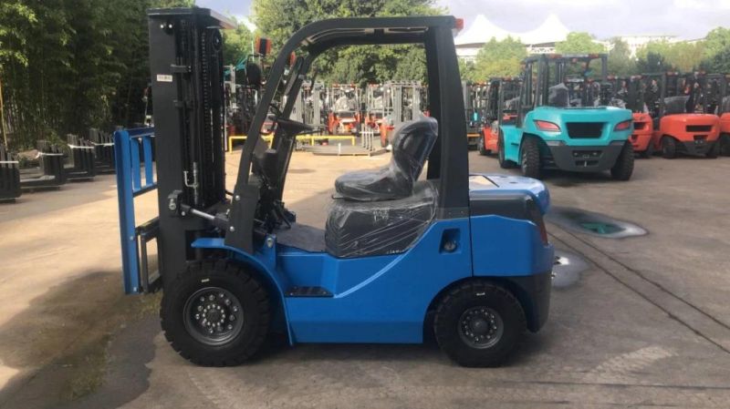 Double Tyre Front Optional 3.5ton Loading Capacity Diesel Forklift