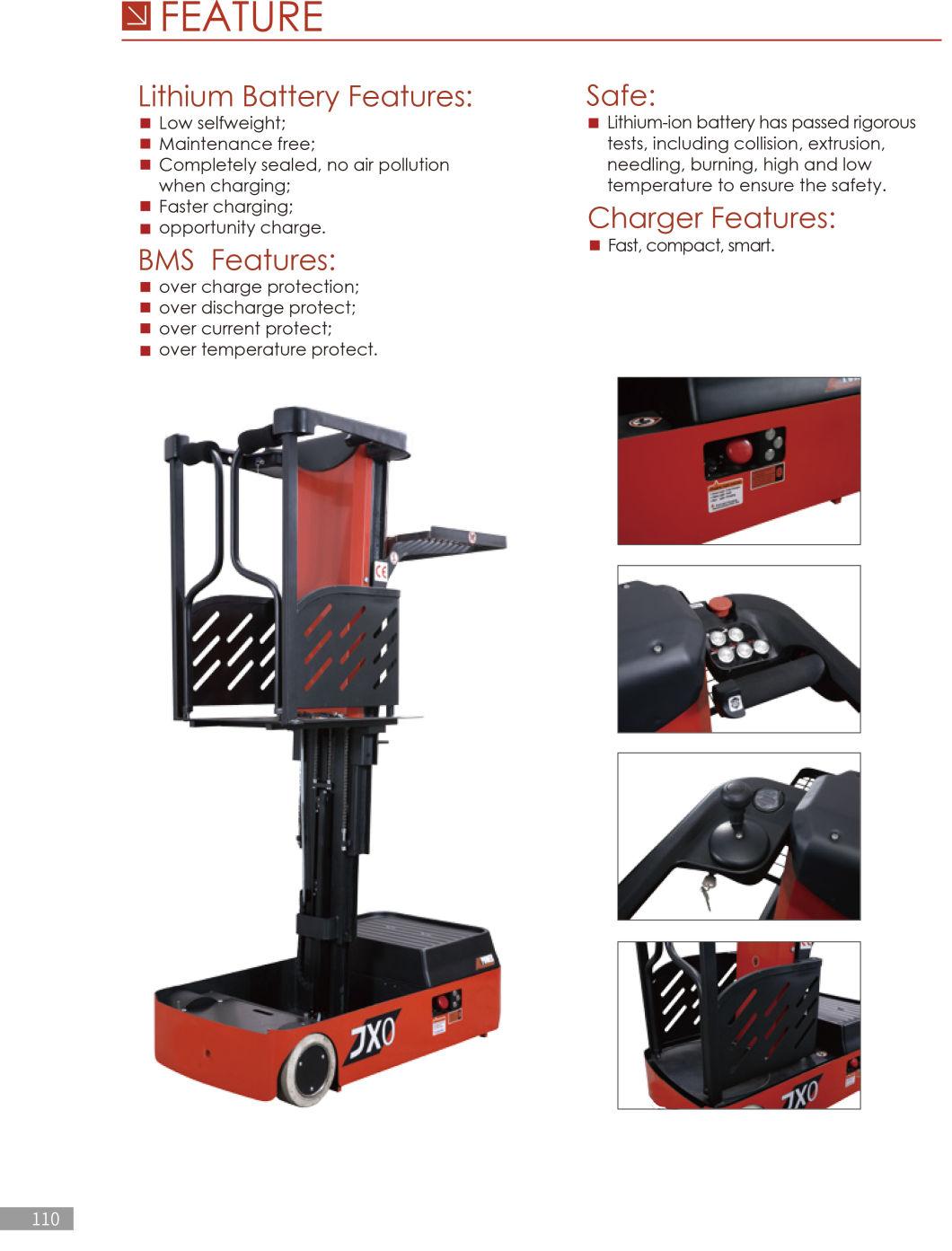 Wav Series 5000mm Full Electric Order Picker