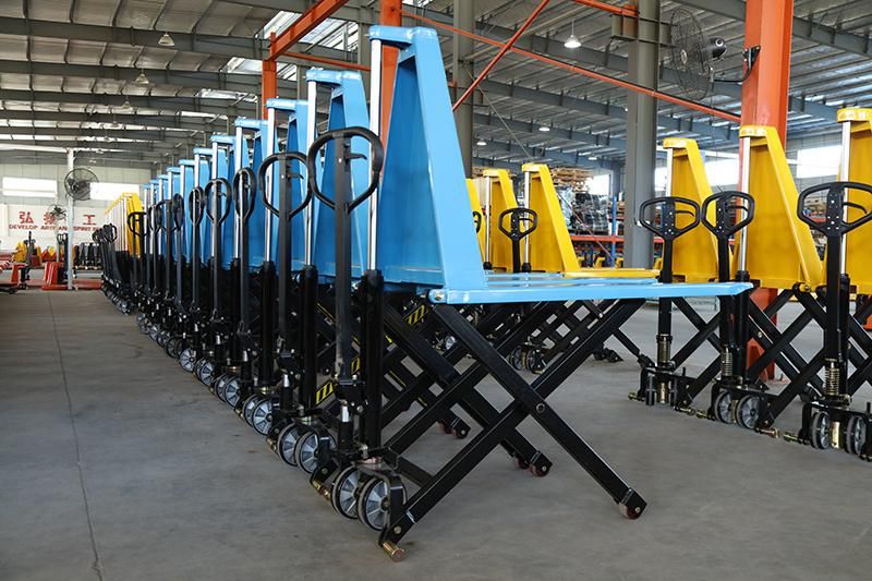 1000kgs Liftinght Height: 1.6meters Manual Hydraulic Hand Stacker