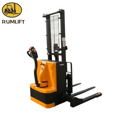 Rum Small Electric Pallet Reach Stacke/Rough Terrain Stacker