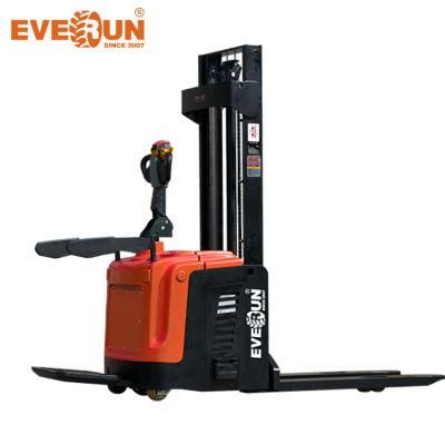 Everun ERES2030G 2000kg Construction Equipment Machinery Small Battery Pallet Stacker with CE EPA