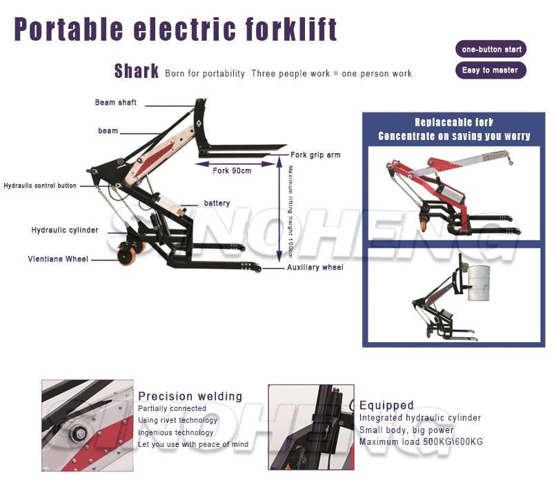 The Cheapest Small Portable Electric Forklift