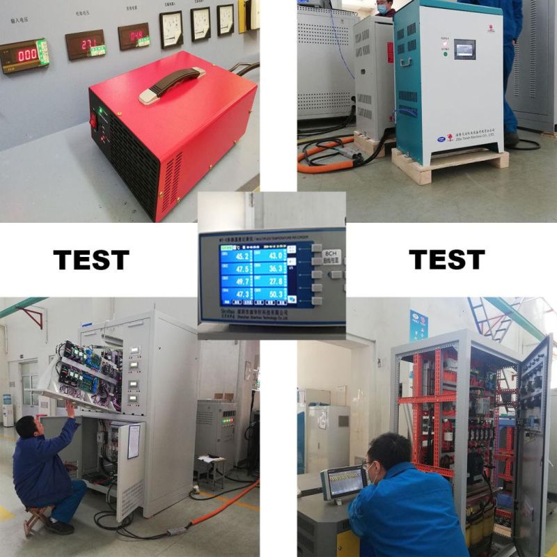 Programmable Shantui Forklift Battery Charger 80V 80A