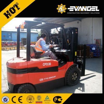 China Top Brand Yto 2.5ton Gasoline Forklift Cpyd25