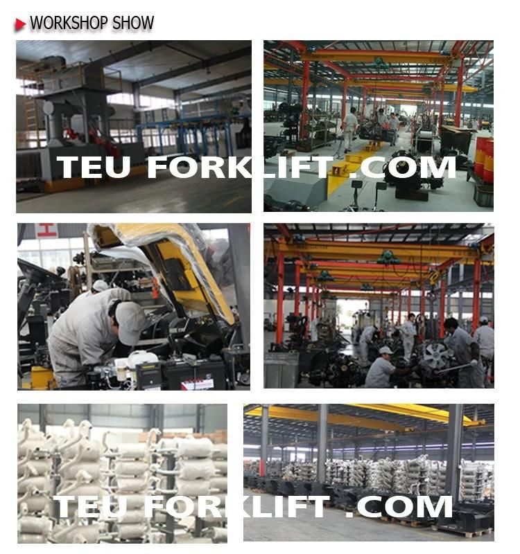 China Teu 7t Diesel Automatic Hydraulic Transmission Forklift